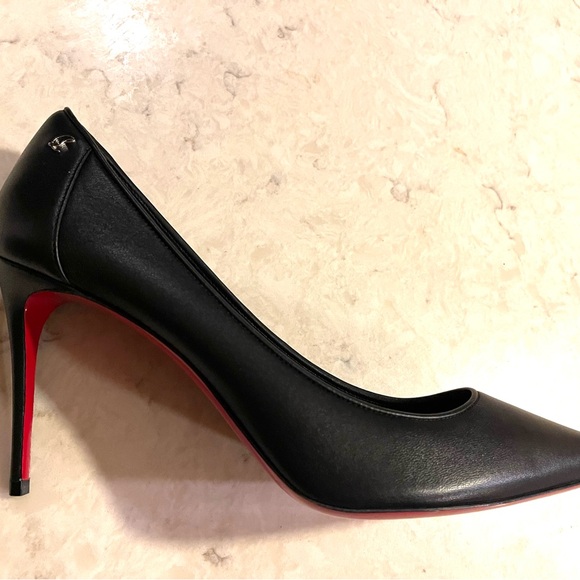 Christian Louboutin Black Heels Classic Stiletto Pumps - Picture 9 of 9